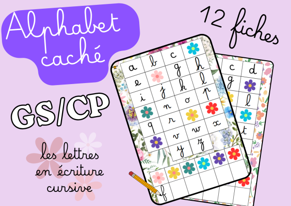 APERCU alphabet cache printemps gs cp