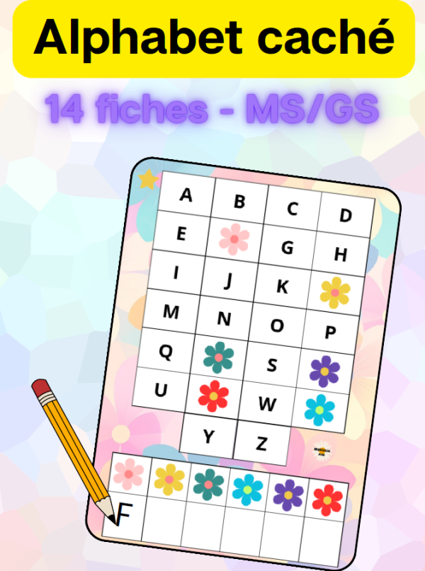 Apercu Atelier Jeu x 14 Alphabet cache MS GS