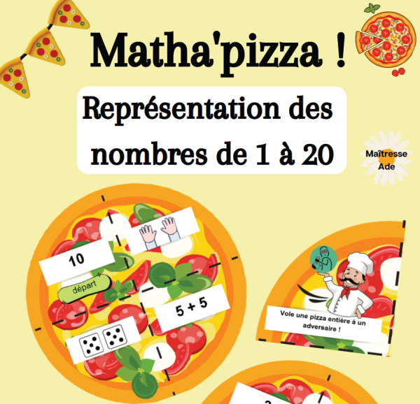 Apercu Jeu Atelier CP CE1 Representation des nombres 1 a 20