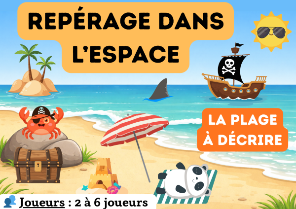 Apercu Langage oral Jeu de description plage ete GS 2026