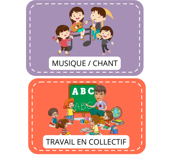 Apercu etiquettes emploi du temps