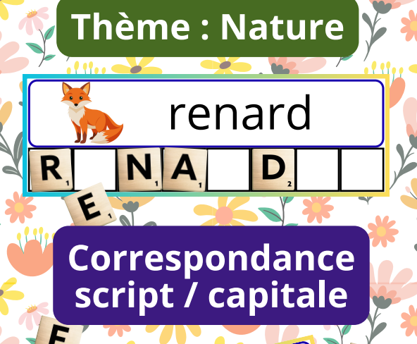 Apercu jeu atelier correspondance script capitale ms gs