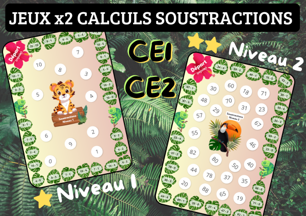 Apercu jeux soustractions ce1 ce2