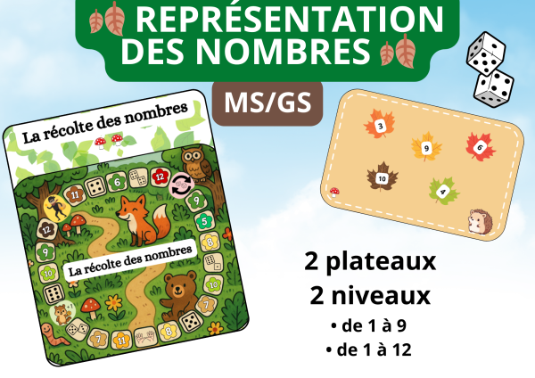 Apercu representation des nombres MS GS differencie