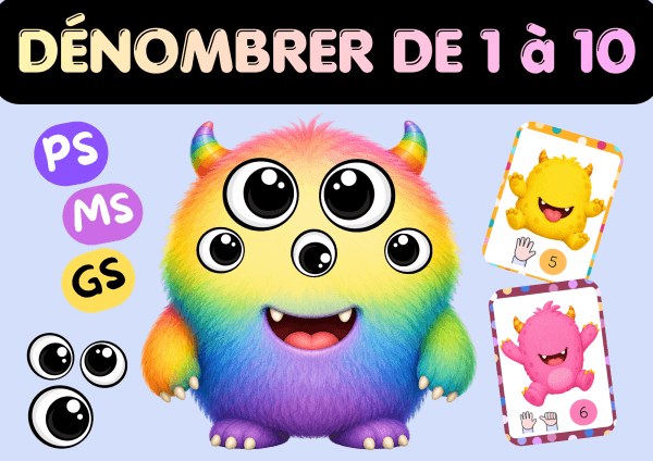 Aperçu dénombrement les yeux des monstres PS MS GS