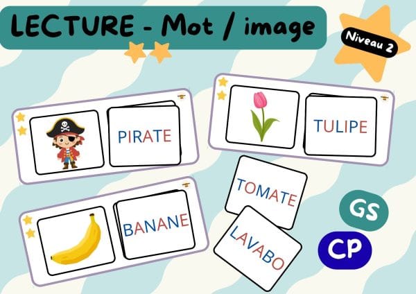 APERCU Le mot et l'image Lecture niveau 2 GS CP (1)