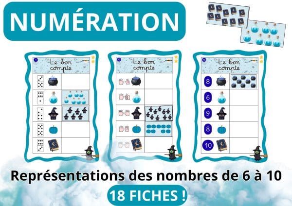 Aperçu GS Le bon compte 6 à 10 dénombrement